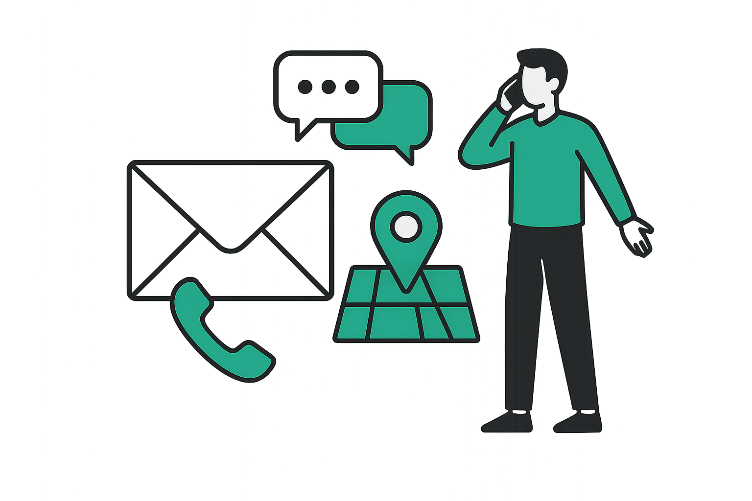 Contact Illustration
